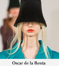 Oscar de la Renta 2013秋冬紐約時裝發(fā)布會