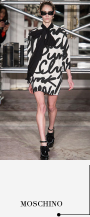 Moschino Cheap And Chic 2013秋冬倫敦時裝周