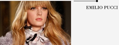 Emilio Pucci 2013秋冬米蘭時裝發(fā)布會